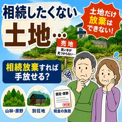相続放棄すると土地はどうなる？いらない土地を相続したくない場合の対処法