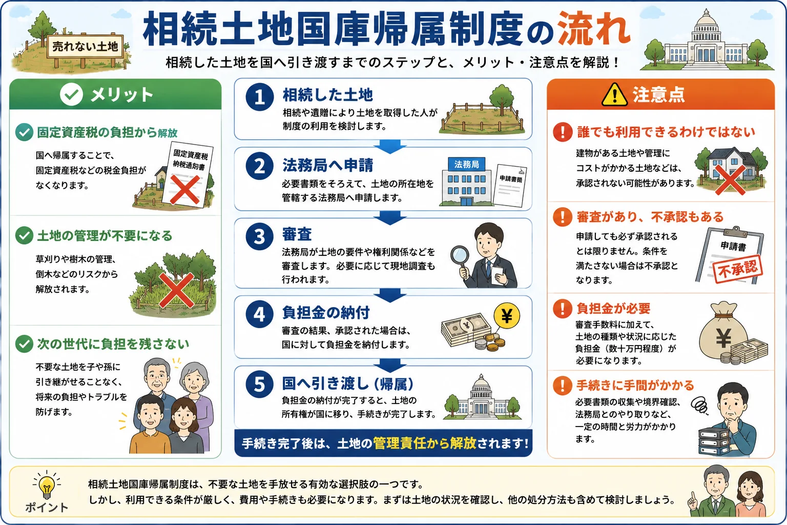 相続した売れない土地はどうする?放置リスクと処分方法をわかりやすく解説